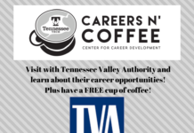Careers n’ Coffee featuring Tennessee Valley Authority on October 19
