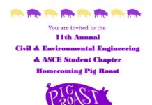 Annual Civil & Environmental Engineering Homecoming Pig Roast