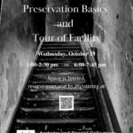 University Archives Tour and Preservation Basics Class