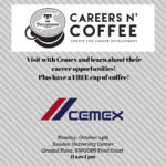 Careers n’ Coffee featuring CEMEX on October 24