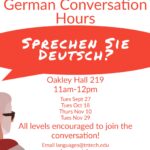 German Conversation Hours Fall 2022