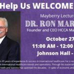 Mayberry Lecturer – Dr. Ron Marston