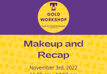 Gold Career Readiness Makeup and Recap on November 3