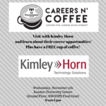 Careers n’ Coffee featuring Kimley-Horn on November 9