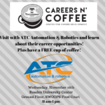 Careers n’ Coffee featuring ATC Automation & Robotics on November 16