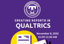 Creating Reports in Qualtrics
