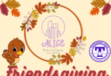 ALICE Annual Friendsgiving Potluck and food drive!