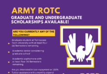 ARMY ROTC UNDERGRADUATE AND GRADUATE SCHOLARSHIPS AVAILABLE!