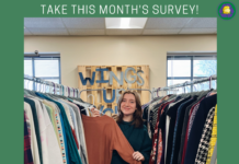 Take the Office of Sustainability’s January Survey: Wings Up-Cycled!