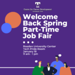 Welcome Back Spring Part-Time Job Fair on January 18