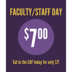 Faculty/Staff Day in the CAF!