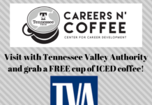 Careers n’ Coffee featuring Tennessee Valley Authority on February 1