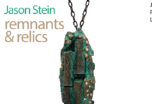 Remnants and Relics work by Jason Stein, February 10 through April 17, 2023.