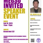 MEGSO Speaker Event