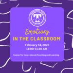 Emotions in the Classroom