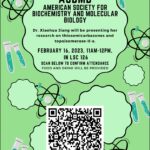 ASBMB Meeting Featuring Dr. Xiaohua Jiang