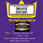 Employer Spotlight featuring TN Highway Patrol on February 28