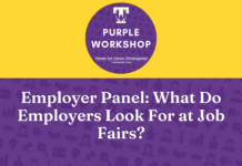 Purple Career Readiness Workshop on March 2: Employer Panel Discussion