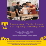 The Annual Spring Engineering Fair is Tuesday, Mar. 7