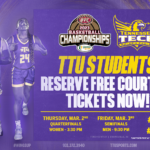 Free Courtside Tickets to OVC Basketball Tournament for TTU Students*