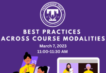 Best Practices Across Course Modalities