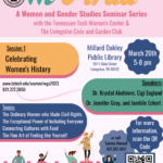 We Persist: A Women and Gender Studies Seminar Series