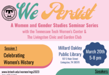 We Persist: A Women and Gender Studies Seminar Series