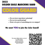 Color Guard Returns to GEMB this Fall