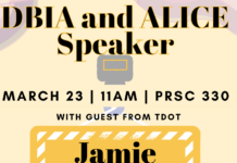 ALICE and DBIA Joint Meeting | March 23, 11m | Prescott 330