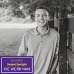 Student Affairs Student Spotlight – Kie Workman
