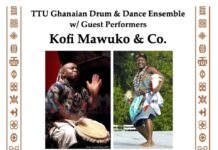 SOLO Presents: Kofi Mawuko with Ghanaian Drum & Dance Ensemble Sat March 25 6PM