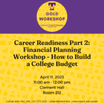 Gold Career Readiness PART TWO Workshop on April 11