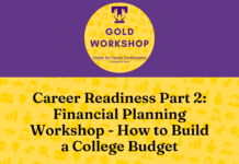 Gold Career Readiness PART TWO Workshop on April 11