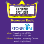 Employer Spotlight with Stonecom Radio April 11!
