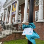 Tech ASPIRES kicks off April as Sexual Assault Awareness Month with Teal Ribbons