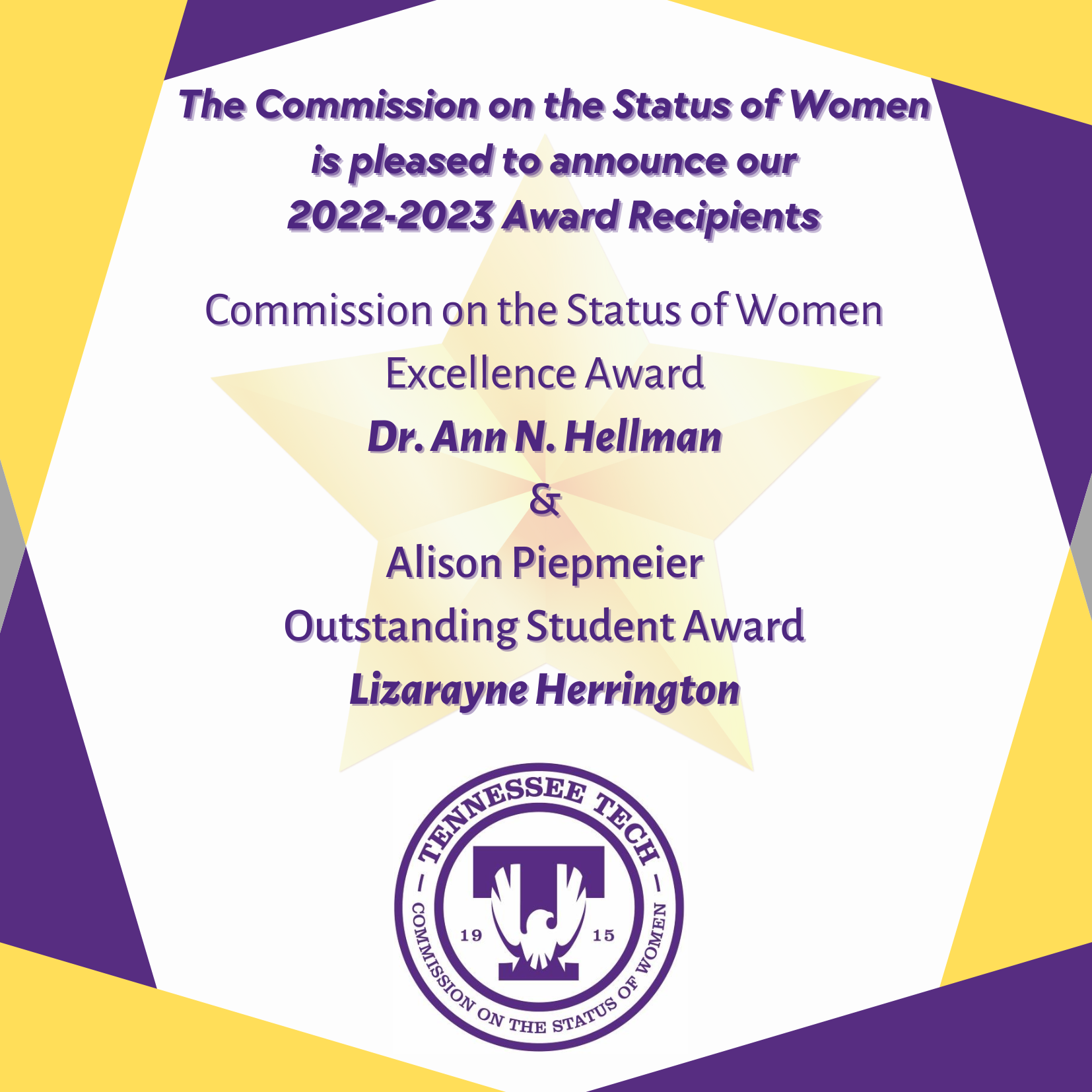 2022 Women of Excellence Winners