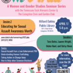 We Persist Session Two: A Women & Gender Studies Seminar
