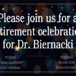 Dr. Biernacki Retirement Celebration