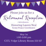 Retirement Reception for Lauren Neal