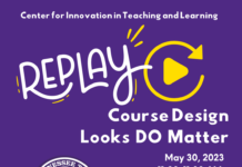 CITL Replay: Course Design, Looks DO Matter