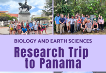 Biology and Earth Sciences Research Trip to Panama
