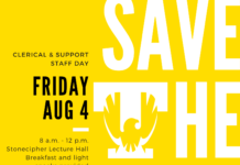 Save the Date! Clerical & Support Staff Day returns August 4!