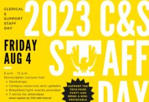 Register now for Clerical & Support staff day on August 4!