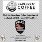 August 21 Careers n’ Coffee with Murfreesboro Police Department
