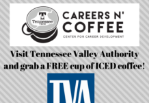 August 28 Careers n’ Coffee with Tennessee Valley Authority