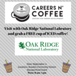 September 11 Careers n’ Coffee with Oak Ridge National Lab