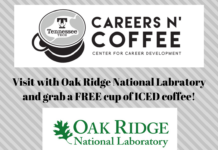 September 11 Careers n’ Coffee with Oak Ridge National Lab
