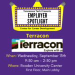 Employer Spotlight with Terracon on September 13