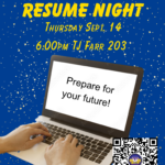 Alpha Kappa Psi Resume Night!