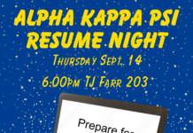 Alpha Kappa Psi Resume Night!